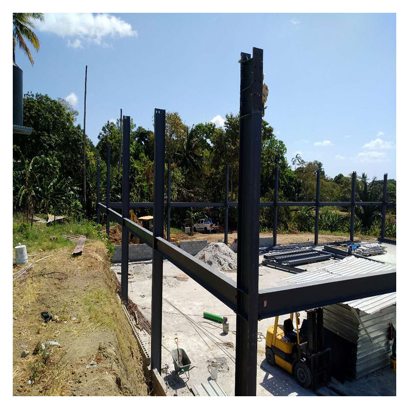 Panama Depo kullanımı için basit ve katı çelik yapısı prefabrik bina