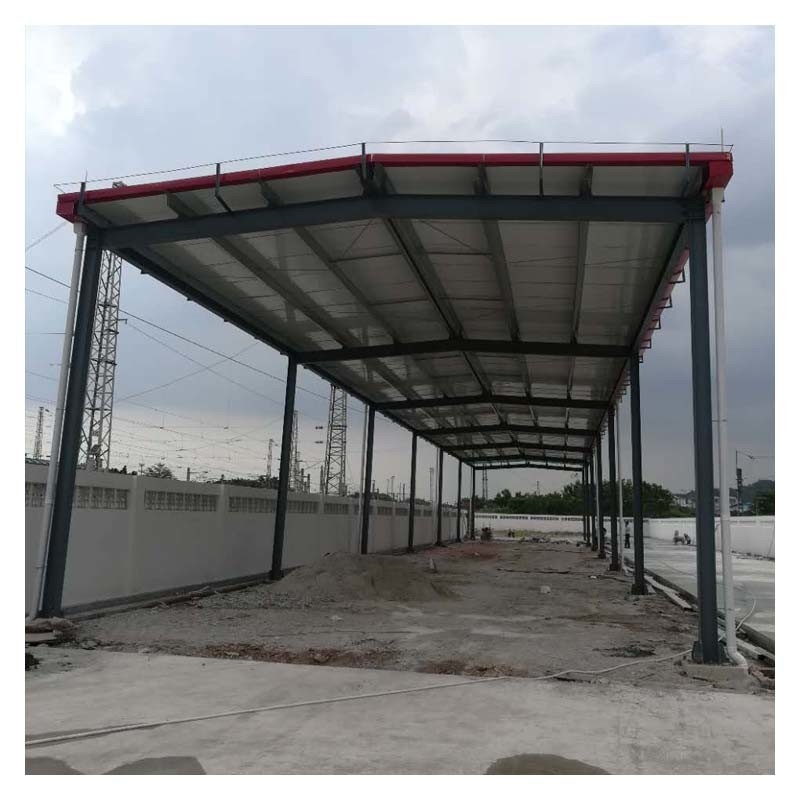 Kolay Kurulum Dışarıda Çelik Yapı Çelik Çerçeve Araç Çadır Garaj Hangar Çin'de