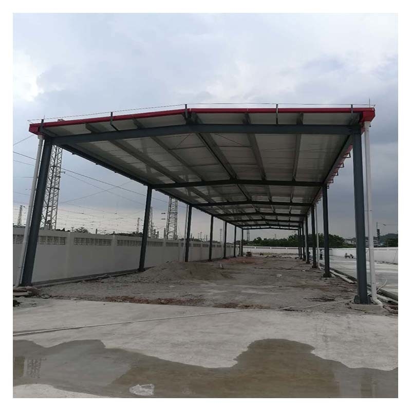 Kolay Kurulum Dışarıda Çelik Yapı Çelik Çerçeve Araç Çadır Garaj Hangar Çin'de