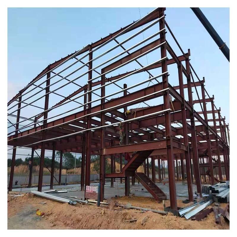 Atölye, depo, depo için 50 yıldan fazla prefabrik çelik yapı ömrü
