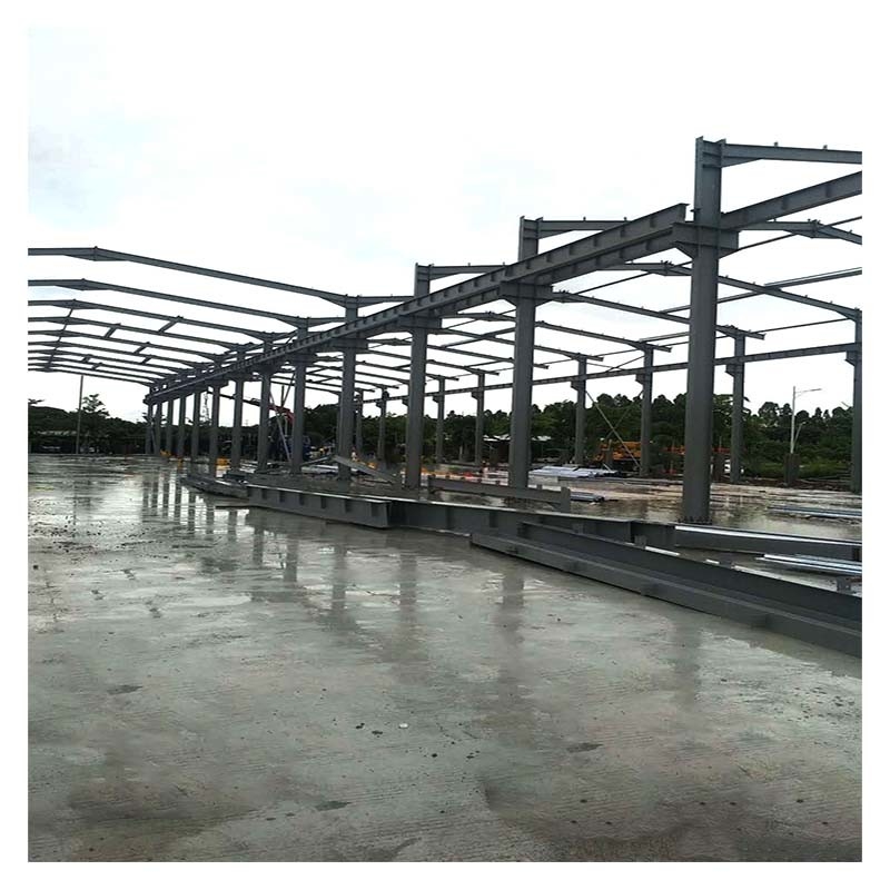 Prefabrik çelik yapı atölyeleri ve H şekilli çelik ile desteklenen atölyeler