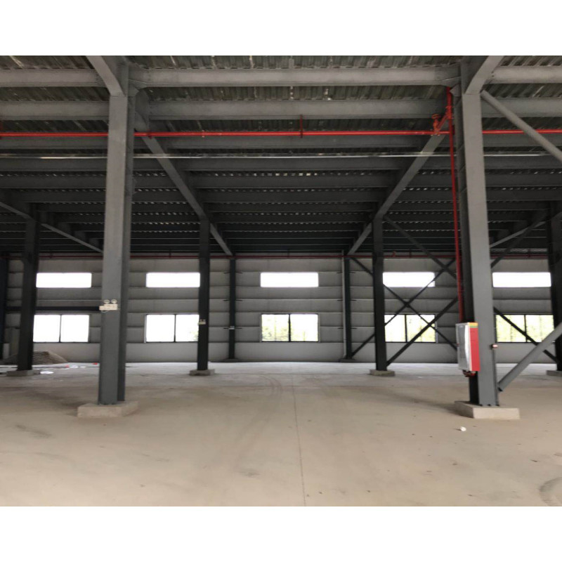 Korrozyona Karşı Prefabrik Çelik Yapı Prefabrik İzole Soğuk Zincir Fabrikası İçin