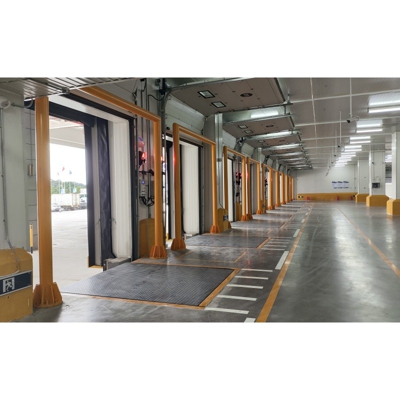 Korrozyona Karşı Prefabrik Çelik Yapı Prefabrik İzole Soğuk Zincir Fabrikası İçin