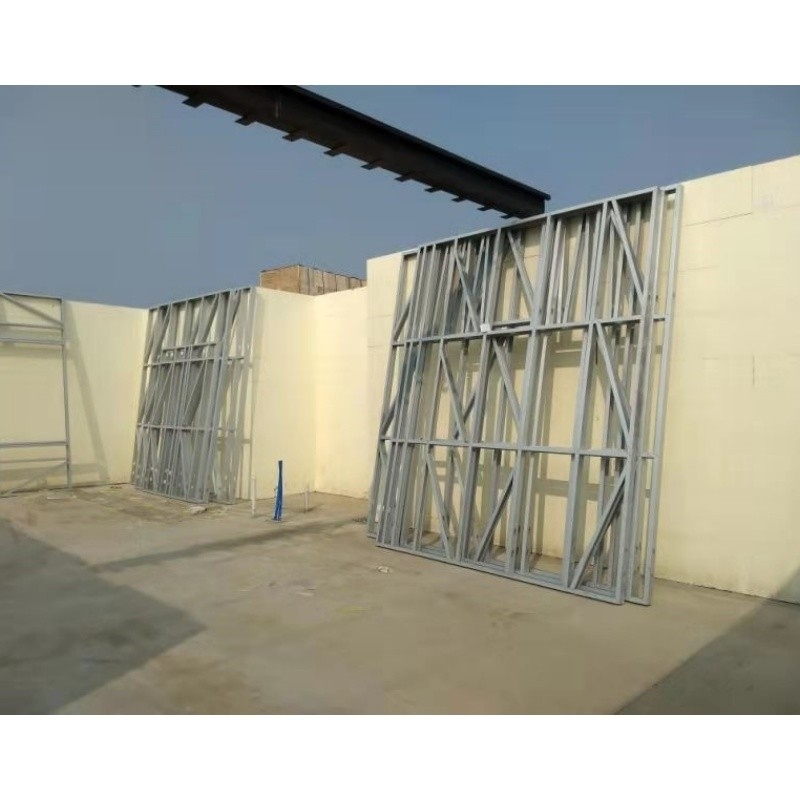 Lüks Tasarım Çelik Çerçeve Prefab Evler Prefab Çelik Villa Hafif Çelik Yapı Bina Tasarımı 2 Katlı
