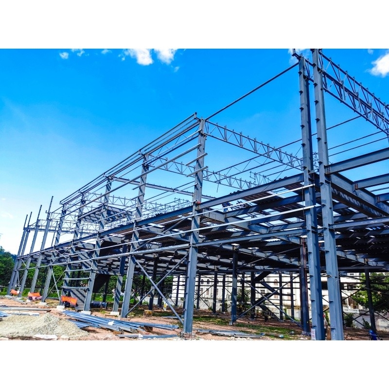 Çelik yapısı olan galvanizli pas önleyici metal üretim tesisi