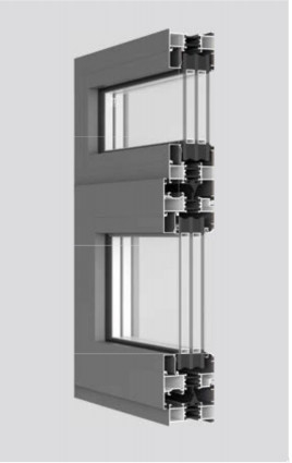 80 mm ısı yalıtımlı alüminyum alaşımlı kaydırma penceresi balkon, mutfak ve diğer ev alanları için uygundur.