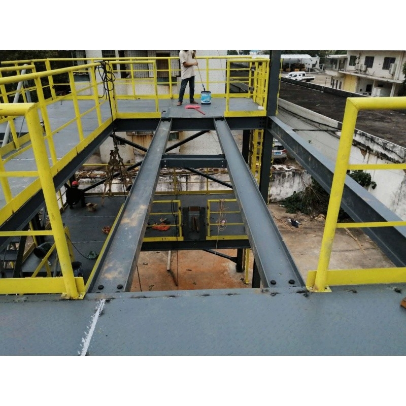 Çelik Yapı Depo Mezanin Zemini İç Kapalı Çelik Platformu Depo için Mezanin