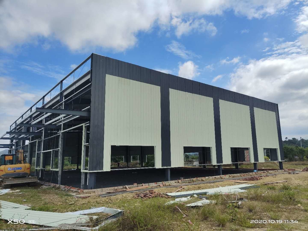 Yeni Tipi Yapı Prefabrikasyonu Çelik Yapı İnşaat Prefabrikasyon Fabrikası
