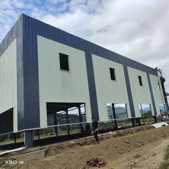 Yeni Tipi Yapı Prefabrikasyonu Çelik Yapı İnşaat Prefabrikasyon Fabrikası