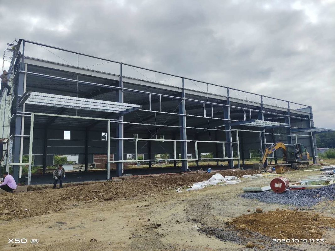 Yeni Tipi Yapı Prefabrikasyonu Çelik Yapı İnşaat Prefabrikasyon Fabrikası
