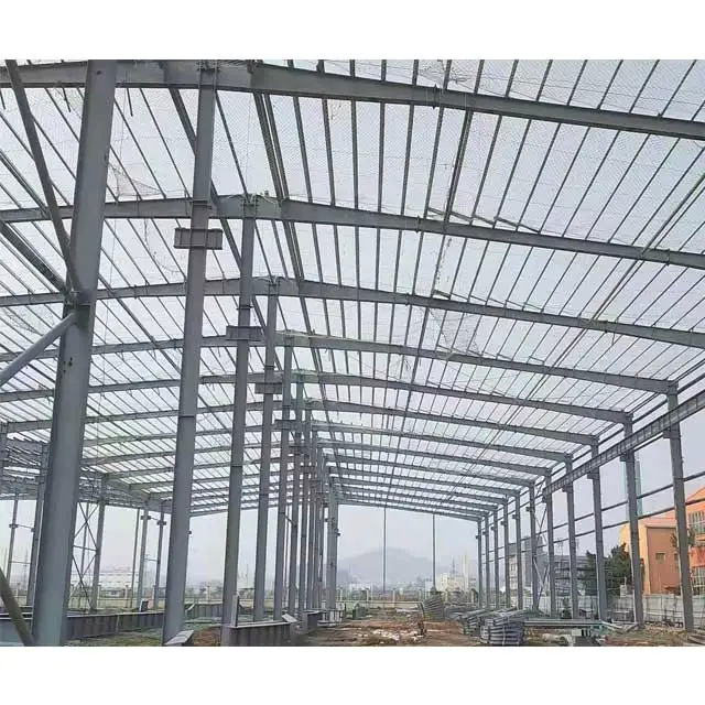 Düşük karbonlu çelik Q355B Beton temelli çelik yapı binaları