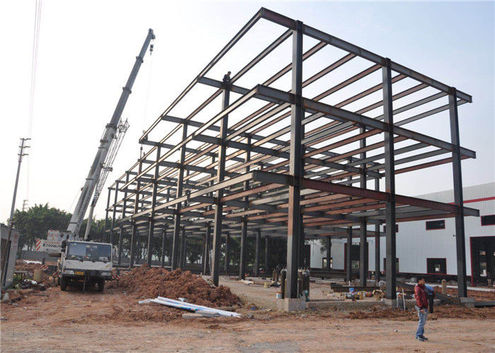 Dayanıklı Çok Katlı Çelik Yapı, Prefabrik Metal Atölyesi Kolay Montajlı